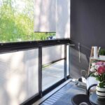 Blinds on Railing System